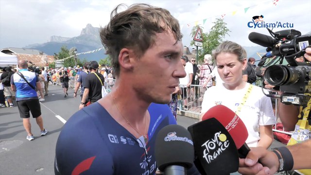 Tour de France 2023 - Valentin Madouas : Je suis fier d'avoir résigné avec Groupama-FDJ jusqu'en 2026 et on va travailler pour être dans le top 3 mondial