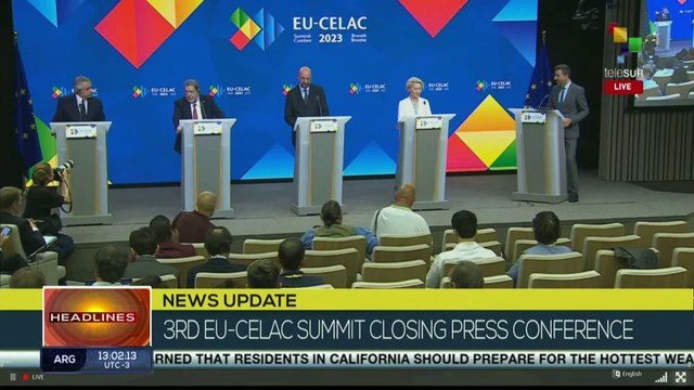 Ursula von der Leyen highlights the excellent development of the EU CELAC Summit