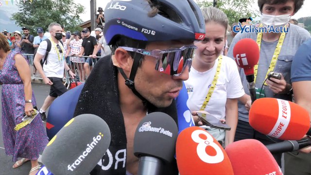 Tour de France 2023 - Thibaut Pinot : Je ne suis pas trop satisfait de mon chrono mais je m'y attendais un peu