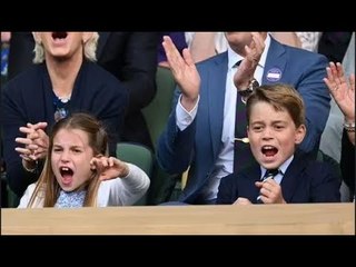 George et Charlotte enfreignent la règle stricte de Wimbledon avec une rare exception faite pour les