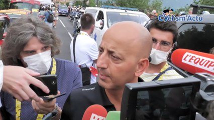 Tour de France 2023 - Matxin Fernandez : "Bravo à eux, ils étaient les plus forts et Of Course que Tadej Pogacar va continuer à attaquer"
