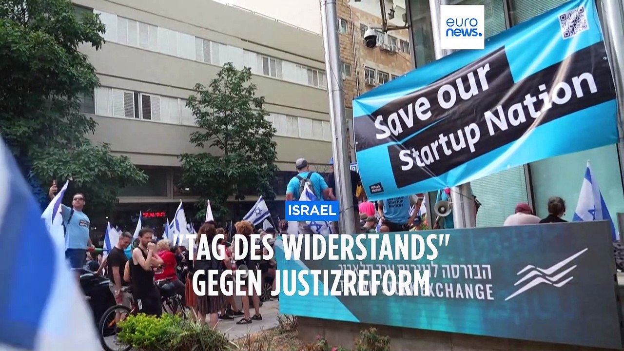 'Tag des Widerstands' in Israel - und ein Hilferuf an Joe Biden