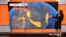 Severe thunderstorms to rumble from Plains to the East Coast