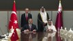 Türkiye ile Katar arasında diplomatik ilişkilerin 50. yıl dönümü nedeniyle ortak bildiri imzalandı