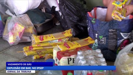 Vazamento de gás causa explosão em bar, no Ipsep