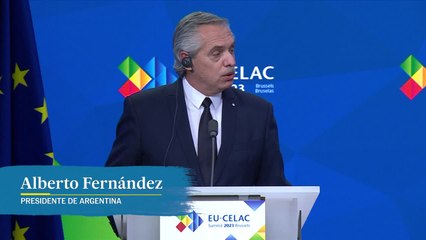 Alberto Fernández: "Pedro Sánchez sabe cuánto lo queremos en América latina"
