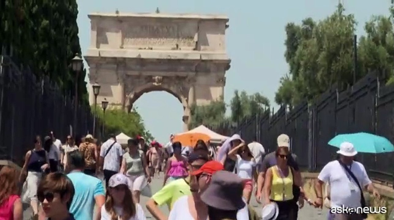 Caldo a Roma, Protezione Civile installa punti per distribuire l'acqua