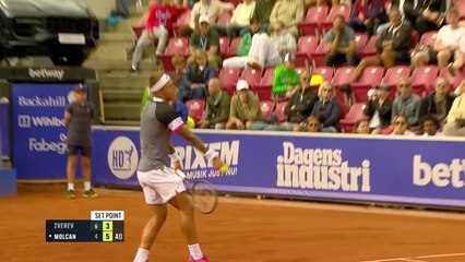 Bastad - Zverev tient son rang