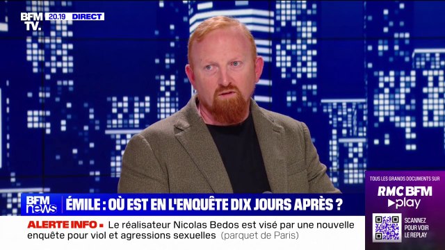 Disparition d'Émile: J'ai rarement vu ces dernières années autant de moyens techniques et compétences déployés , indique David Corona (profiler et ex-négociateur du GIGN)