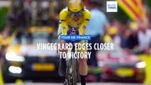 Vingegaard extends advantage over Pogacar and aims for overall victory