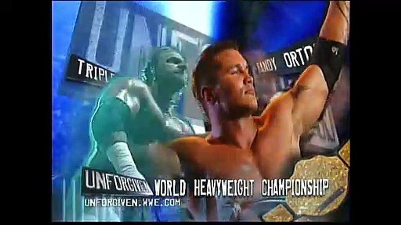 WWE Unforgiven 2004: Randy Orton vs. Triple H (Promo, Match Entrances, & First Moves) Portland