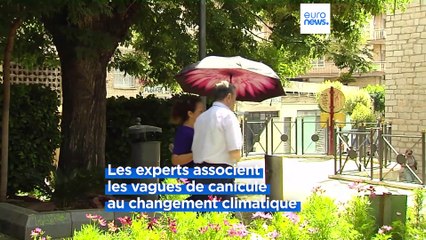 Vague de canicule en Europe du Sud : le thermomètre s'affole