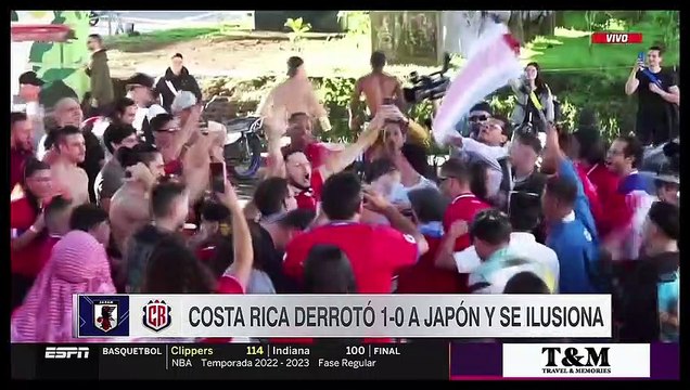 Costa Rica vs Japón 2022-11-27