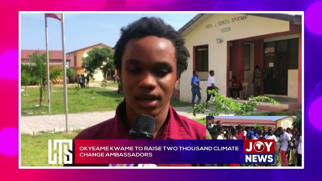 Let's Talk Showbiz with Ibrahim Ben-Bako: Okyeame Kwame to raise two thousand climate change ambassadors