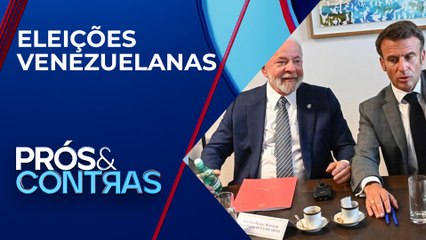 Lula debate acordo entre governo e oposição venezuelanos para eleições | PRÓS E CONTRAS