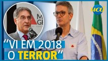 Zema critica gestão de Pimentel, ex-governador de Minas
