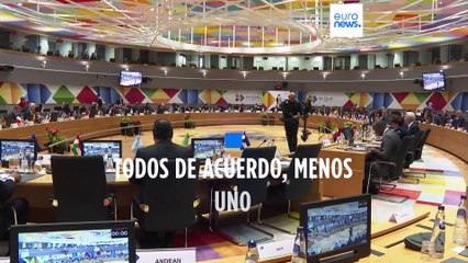 La cumbre UE-Latinoamérica cierra con una aguada condena la guerra pero sin Nicaragua