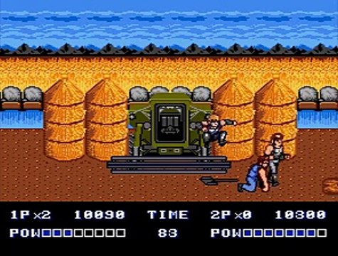 Double Dragon II Remastered online multiplayer - megadrive