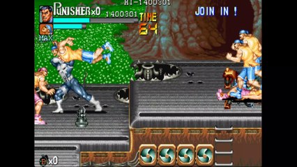 Arcade game "Punisher" longplay