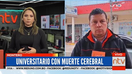 Médicos informaron de la muerte cerebral que padece el universitario golpeado brutalmente en Montero