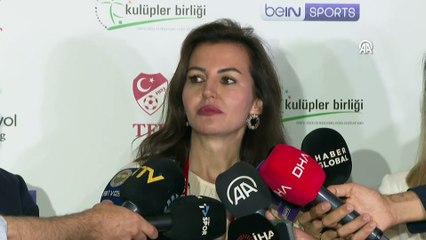İSTANBUL - Beşiktaş Genel Sekreteri Mehtap Mutluşan Ferah'tan sponsor açıklaması
