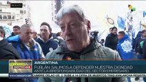 Argentina: Sindicato de trabajadores metalúrgicos realizan paro para exigir aumento salarial