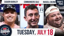 Are Running Backs Irrelevant? | Barstool Rundown - July 18, 2023