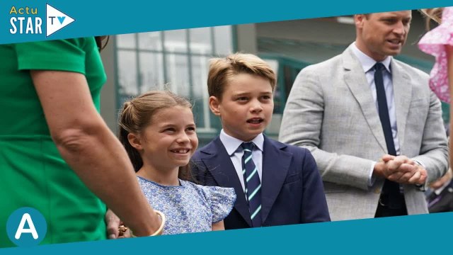 George et Charlotte stars de Wimbledon : lunettes de soleil et sourire jusqu’aux oreilles, ils font