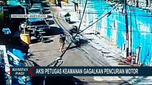 Detik-detik Petugas Keamanan Berhasil Gagalkan Aksi Curanmor di Jakarta Selatan!