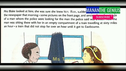 THE MAN IN THE TRAIN Class 8 Roots And Wings | #rootsandwings #class8 #english #srijan #aps by Ms Tayle