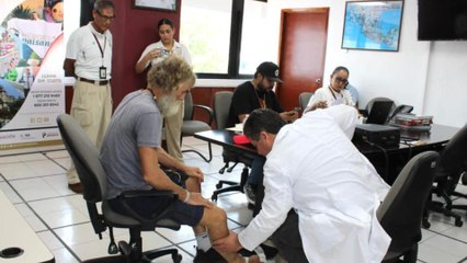 Rescate de un náufrago y su perrita