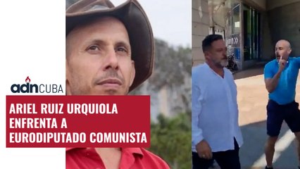 ARIEL RUIZ URQUIOLA ENFRENTA A EURODIPUTADO COMUNISTA MANU PINEDA