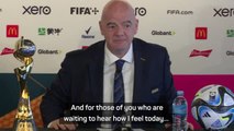 Today I feel... tired - Infantino relives Qatar World Cup speech