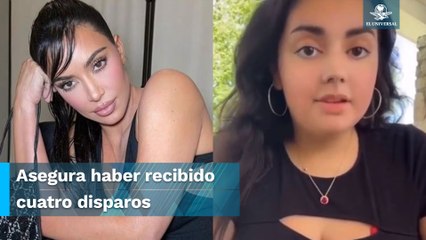 Faja de Kim Kardashian, le habría salvado la vida en un tiroteo, asegura mujer