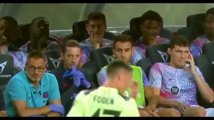 Man City vs Barcelona 4 3 Highlights/ Gundogan debut