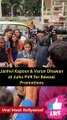 Janhvi Kapoor & Varun Dhawan at Juhu PVR for Bawaal Promotions Viral Masti Bollywood