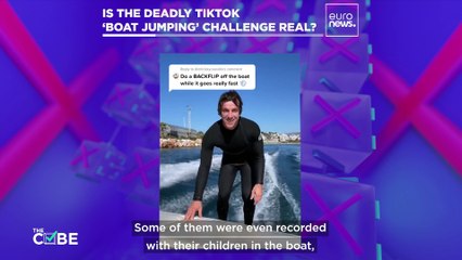 This boat jumping TikTok challenge went viral. Turns out it was a hoax