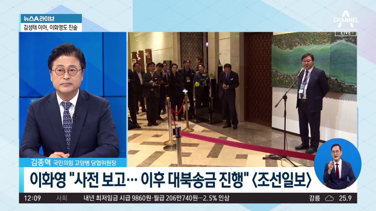 입장 바꾼 이화영…檢 ‘대북 송금 의혹’ 수사 탄력?