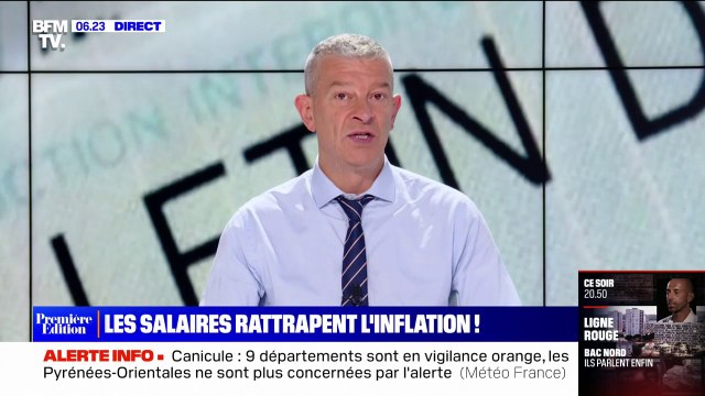 La moitié des salaires vont augmenter de 4.95% en moyenne et compenseront l'inflation en 2023