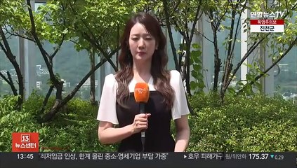 [날씨] 곳곳 폭염주의보…무더위 속 내륙 소나기
