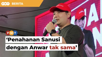 Penahanan Sanusi dengan Anwar tak sama, kata Rafizi