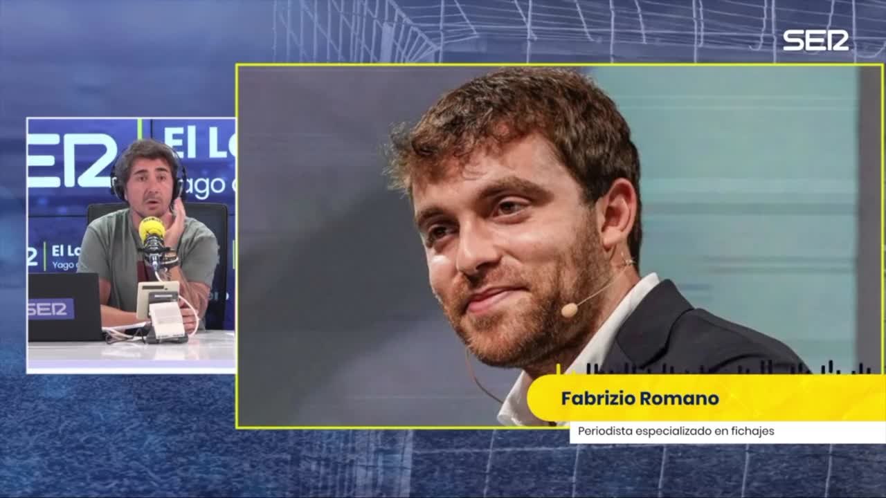 FABRIZIO ROMANO explica en EL LARGUERO la situación de JOAO FÉLIX y el BARCELONA| Diario As