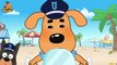 Life Ring for Sea Safety _ Safety Cartoon _ Detective Cartoon _ Kids Cartoon _ Sheriff Labrador