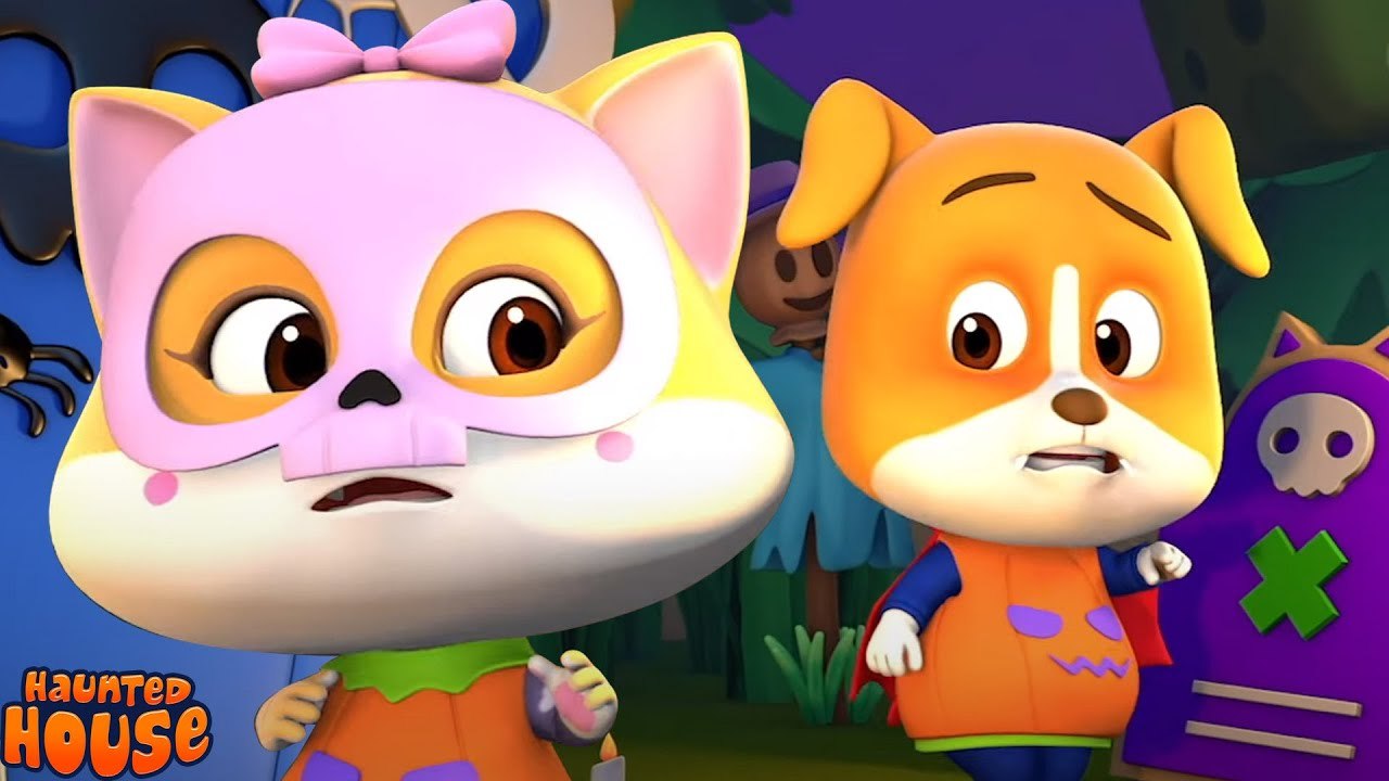 Five Little Pumpkin - Halloween Rhyme And Spooky Cartoon For Kids