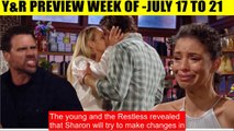CBS Young And The Restless Spoilers Preview Week Of July 17 to July 21 - Sharon