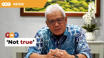 Not true Sanusi could not be reached, says Hamzah