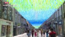 Canicule : Rennes teste un voile anti-chaleur dans son centre-ville