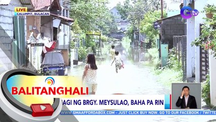 Bahagi ng Brgy. Meysulao, Bulacan, baha pa rin | BT