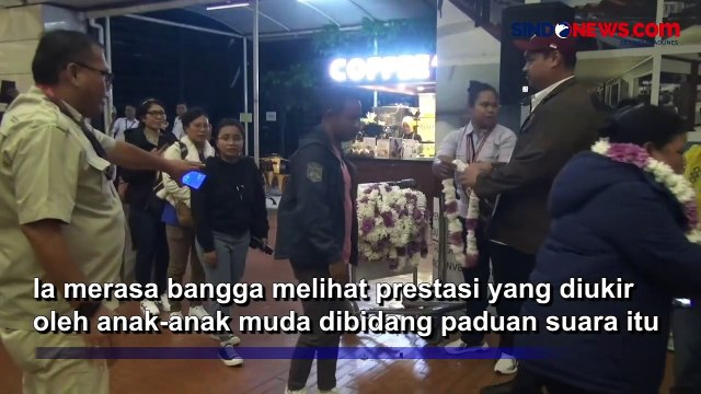 Harumkan Nama Bangsa! Menpora Dito Ariotedjo Sambut Kedatangan Tim Paduan Suara Solideo Voice