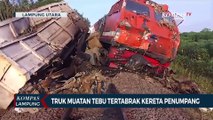 Truk Tertabrak Kereta, PT KAI: Sopir Ceroboh Langgar Rambu